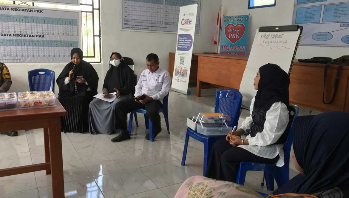 Rapat Koordinasi Program STRIVE di Kelurahan Kayamanya